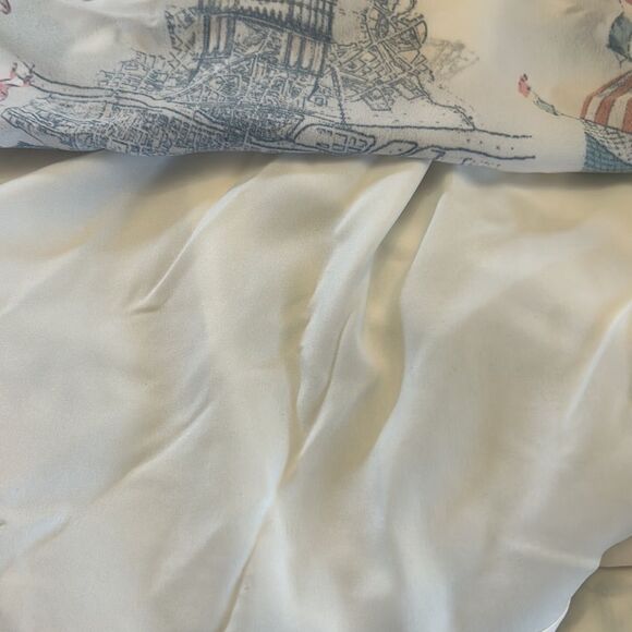 maison Jules Paris print collared dress Size L - Picture 7 of 8